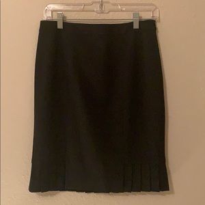 Charcoal grey pencil skirt